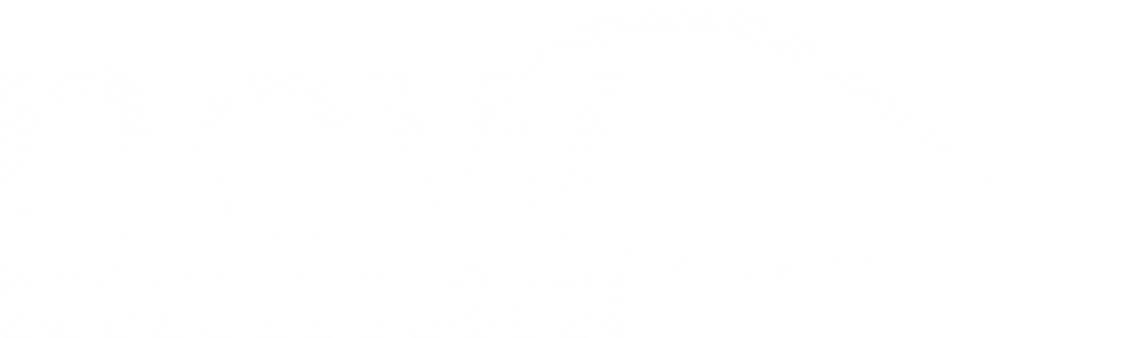 White NCW logo