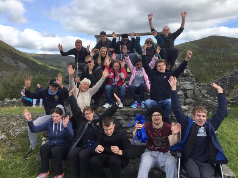 Year 12 group in Snowdonia