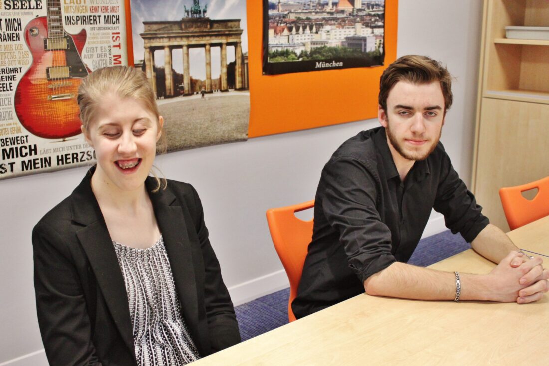 Head Students of 2019/20, Paige and Harvey