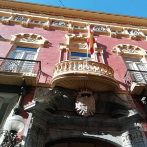 Views of traditional Spanish buildings