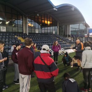 Students at Hugby