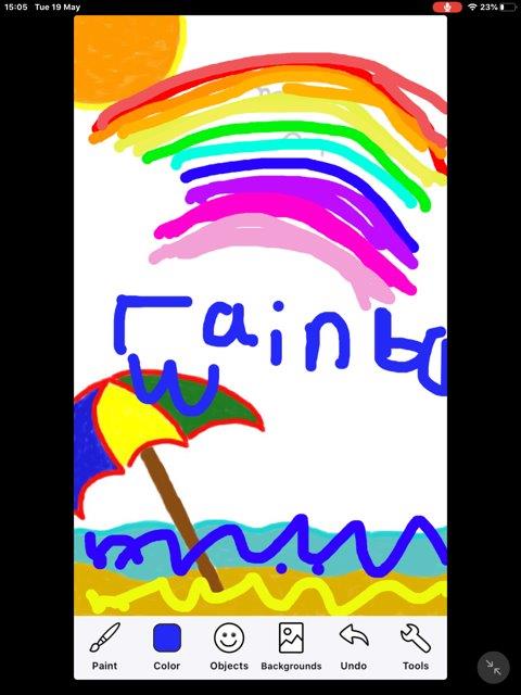 Rainbow colouring