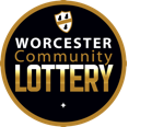 image of the Worcester Community Lottery logo