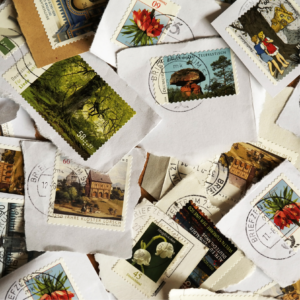 image of lots of stamps