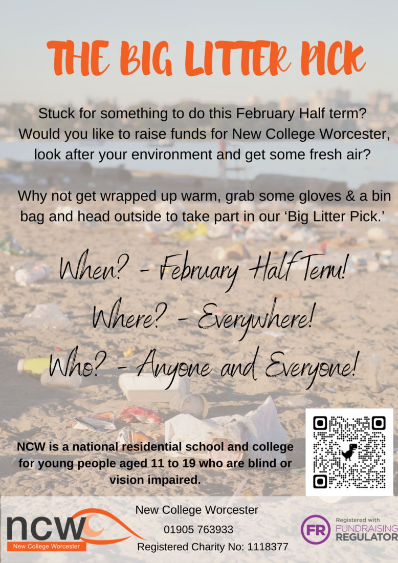 The Big Litter Pick New College Worcester