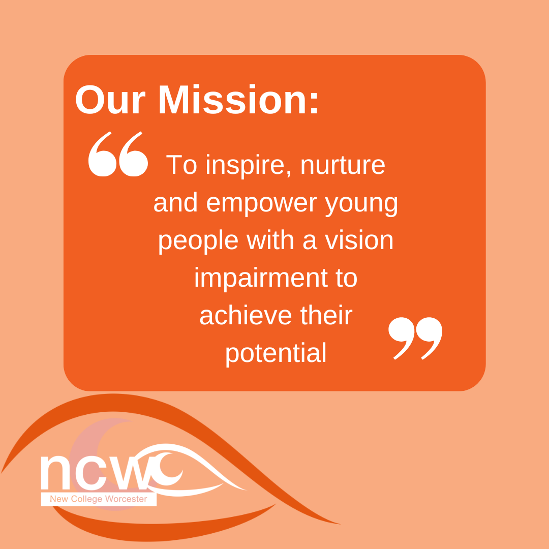 Inspire, nurture and empower young people with a vision impairment to achieve their potential