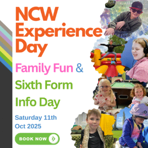 text NCW experience day with photos from past years