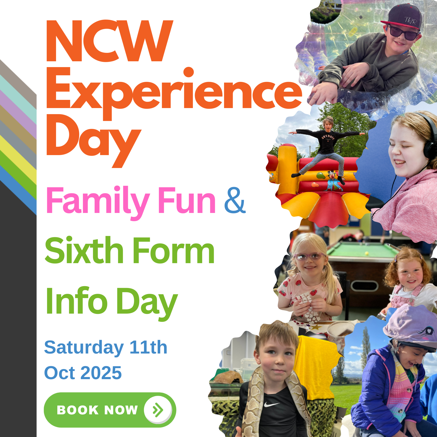 text NCW experience day with photos from past years
