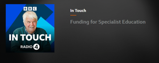Photo of Peter White and the INTOUCH logo