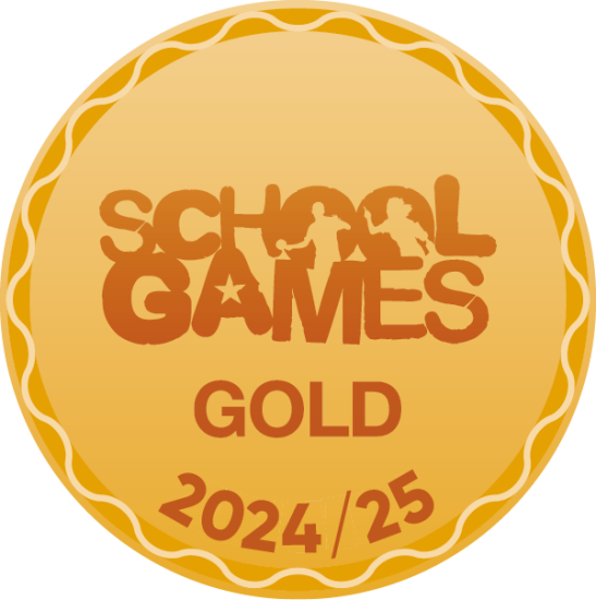 School Games Gold logo 24/25