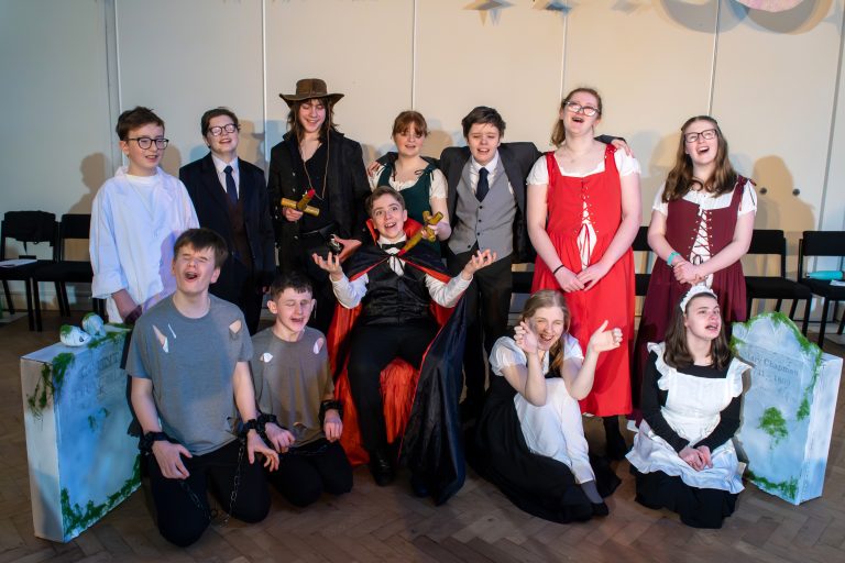 the NCW cast of Dracula