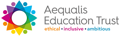 Aequalis Education Trust Logo, Ethical, Inclusive, ambitious