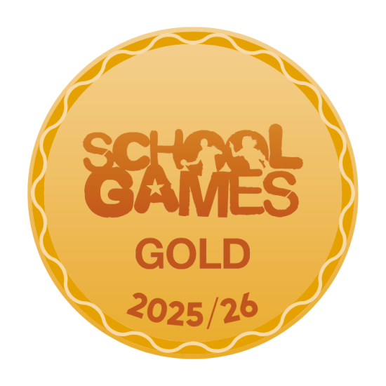 gold school games logo